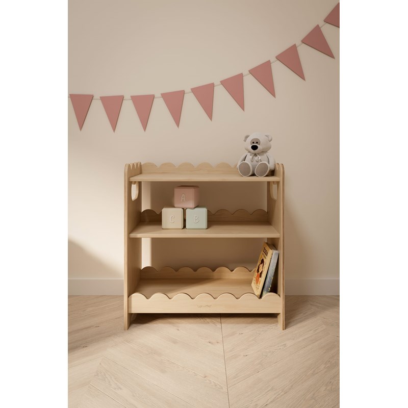 Étagère montessori bubble maxi - bois-naturel (Babykare) - Image 1