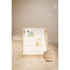 Bibliothèque montessori bubble mini - blanc