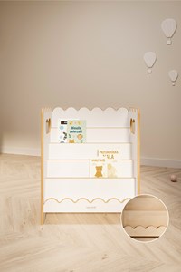 Bibliothèque montessori bubble mini - blanc