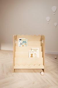 Bibliothèque montessori bubble mini - bois-naturel