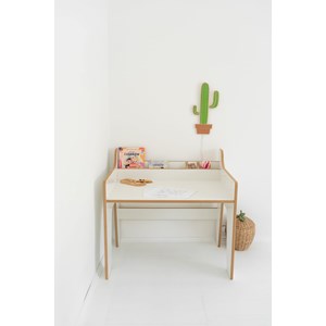 Bureau et chaise réglables pour enfant - blanc