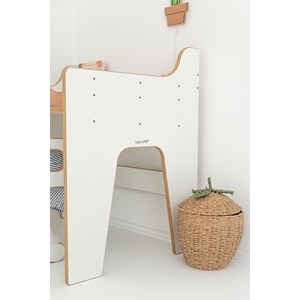 Bureau et chaise réglables pour enfant - blanc