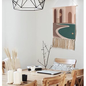 Tapis mural tissé à la main - palm springs