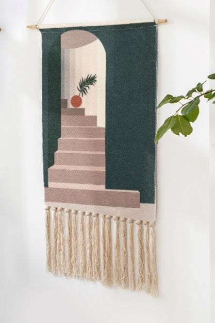 Tapis mural tissé à la main - medina