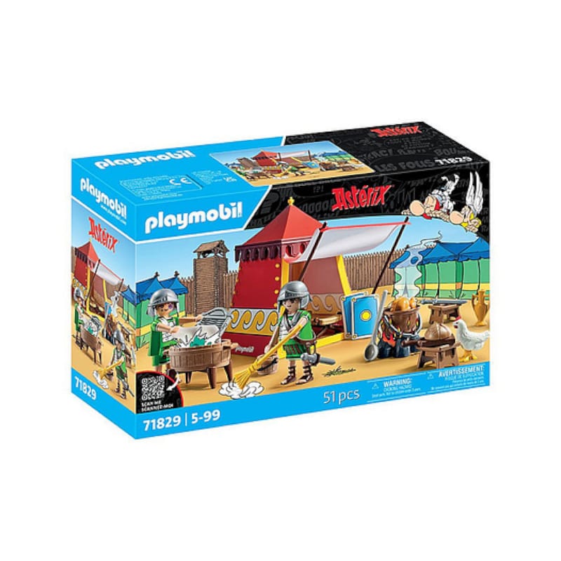 Astérix : tente des légionnaires