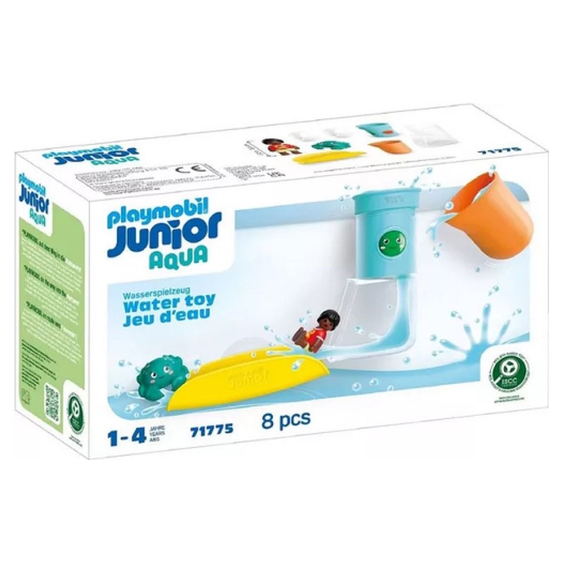 Junior : toboggan avec réservoir d'eau