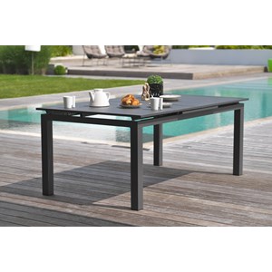 Table de jardin 10 places en aluminium