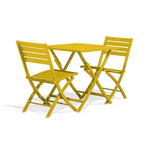 Ensemble table et chaises de jardin marius