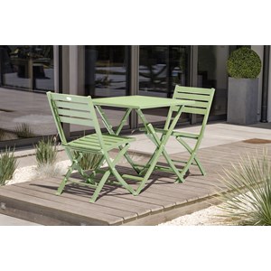 Ensemble table et chaises de jardin marius
