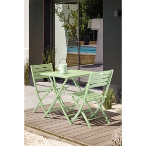 Ensemble table et chaises de jardin marius