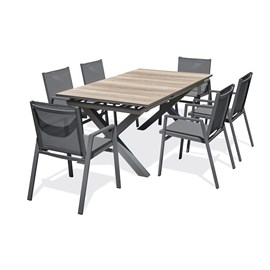 Ensemble table et fauteuils de jardin floride