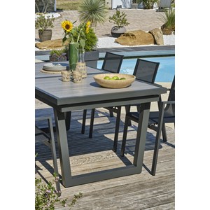 Ensemble table, chaises et fauteuils de jardin olhos
