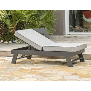 Salon d'angle de jardin 6 places en aluminium