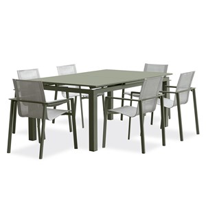 Ensemble table et fauteuils de jardin miami