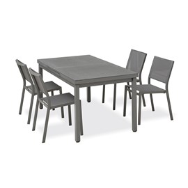 Ensemble table et fauteuils de jardin dania