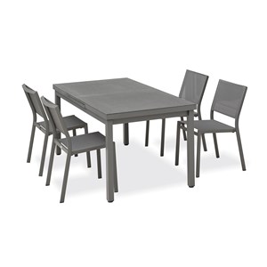 Ensemble table et fauteuils de jardin dania