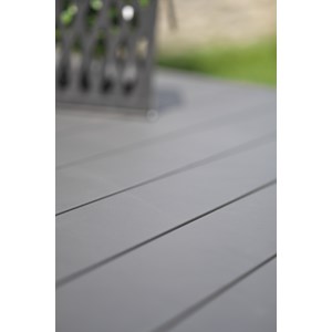 Ensemble repas de jardin 6 places en aluminium