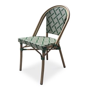 Fauteuil de jardin empilable en aluminium
