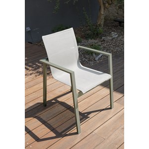 Lot de 2 fauteuils de jardin miami