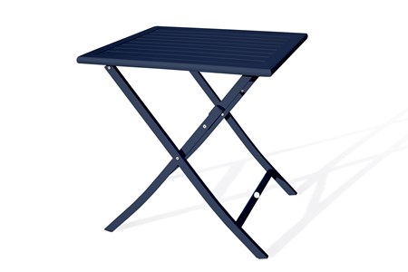 Table de jardin pliante en aluminium