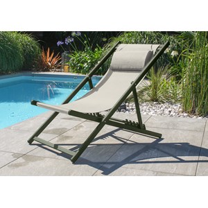 Lot de 2 bains de soleil julia