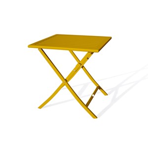 Table de jardin pliante en aluminium