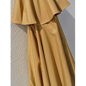 Parasol à manivelle en aluminium  et toile