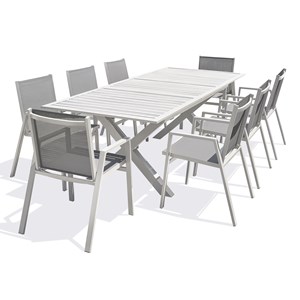 Ensemble table et fauteuils de jardin floride