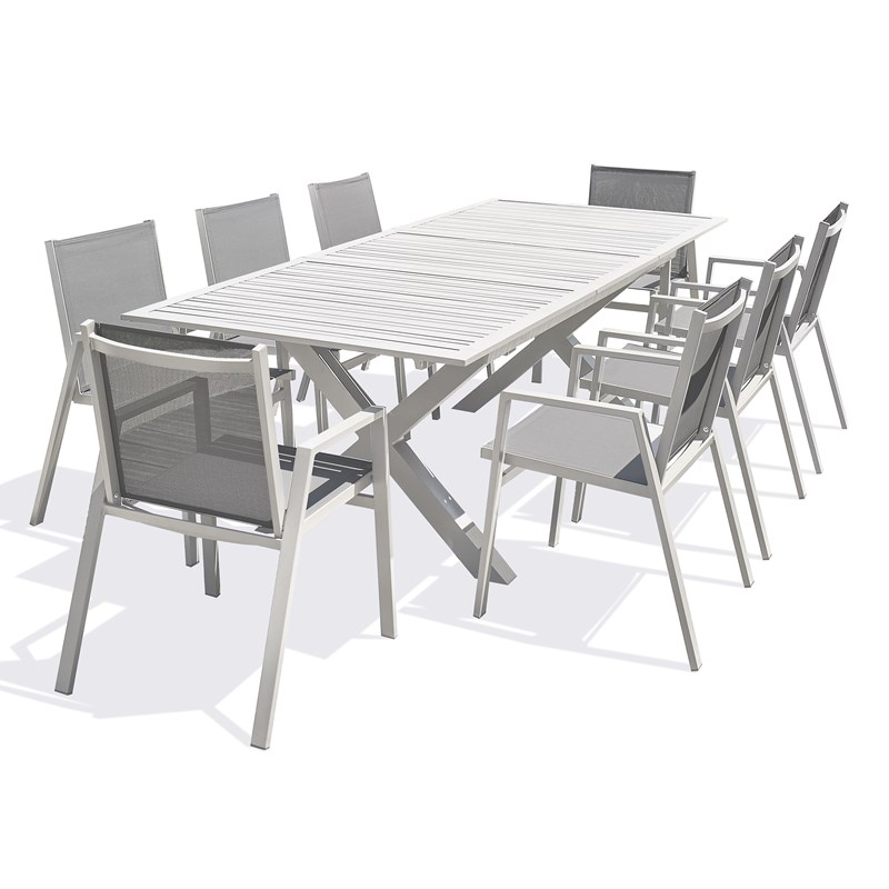 Ensemble table et fauteuils de jardin floride