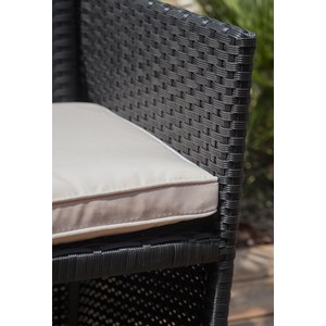 Ensemble table et fauteuils de jardin pvc-8-alu