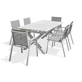 Ensemble table et fauteuils de jardin floride