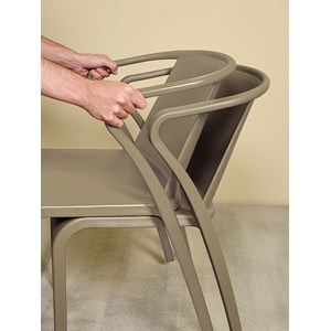 Ensemble table et fauteuils de jardin meet