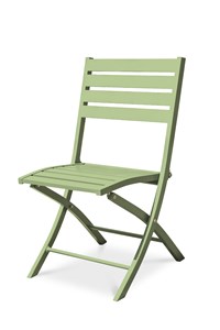 Chaise de jardin pliante en aluminium