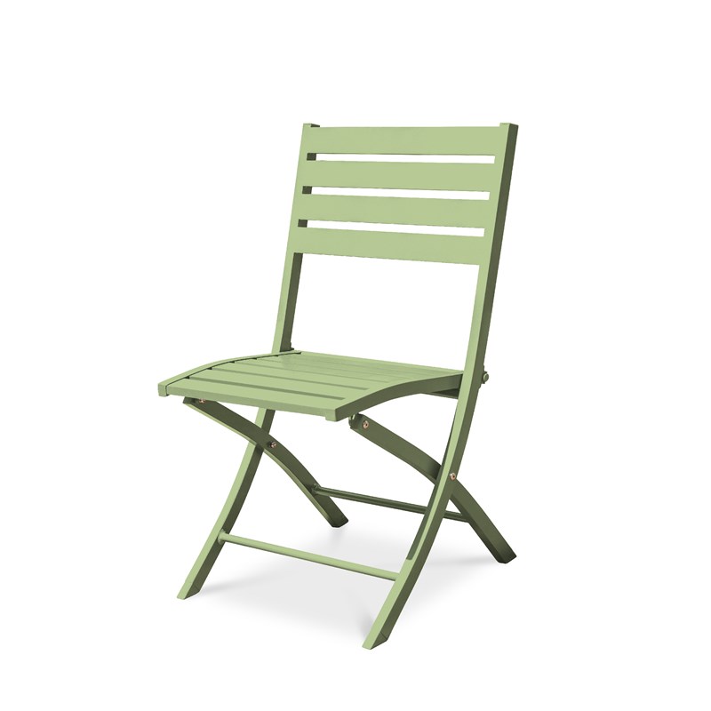 Chaise de jardin pliante en aluminium