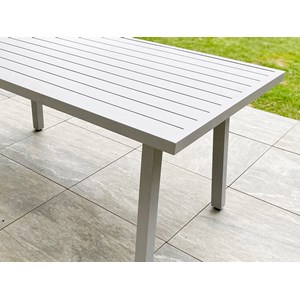 Ensemble table, fauteuils et bancs de jardin antalya