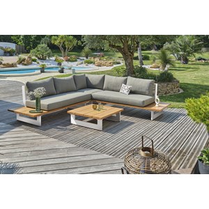 Salon bas de jardin lavezzi