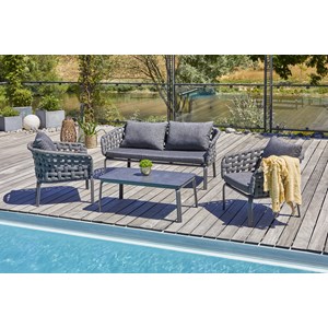 Salon bas de jardin camargue