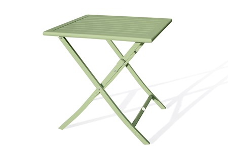 Table de jardin pliante en aluminium