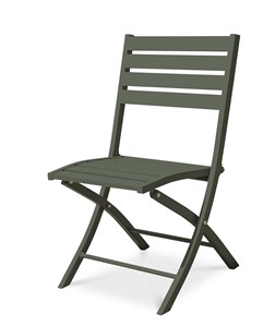 Chaise de jardin pliante en aluminium