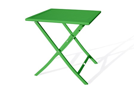 Table de jardin pliante en aluminium