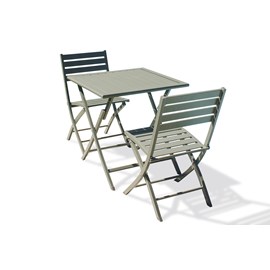 Ensemble table et chaises de jardin marius