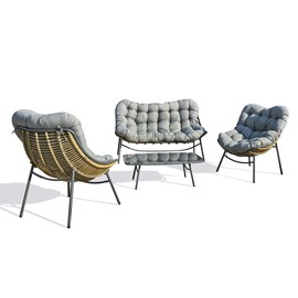 Salon bas de jardin tulum