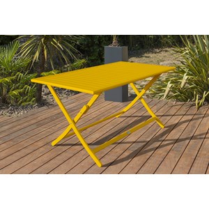 Ensemble repas de jardin 4 places en aluminium