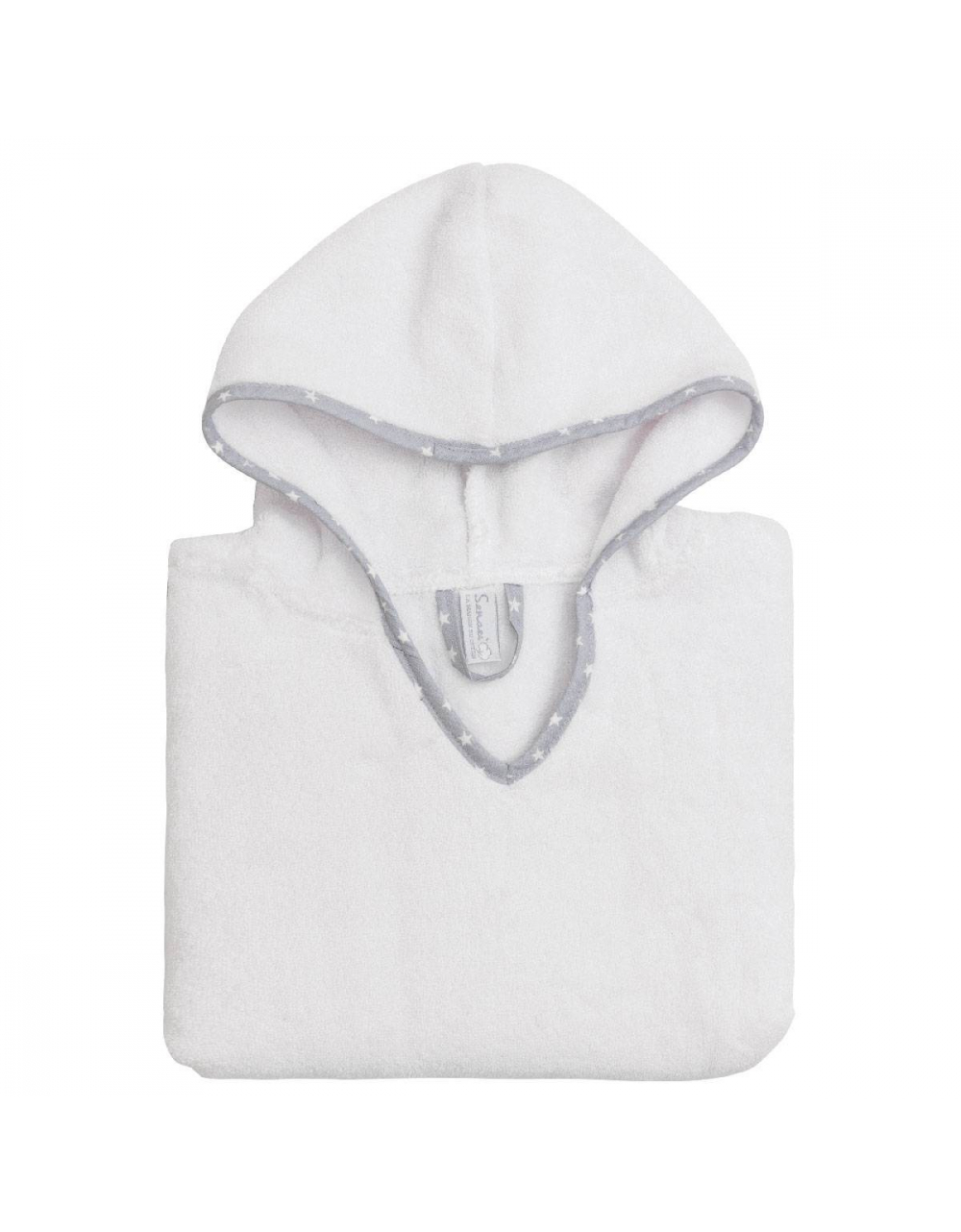 Poncho De Bain Enfant Blanc 6 8 Ans Nature Decouvertes