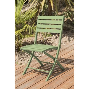 Ensemble repas de jardin 4 places en aluminium