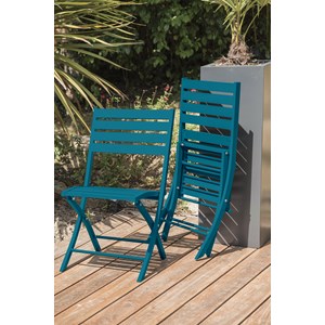 Ensemble repas de jardin 4 places en aluminium