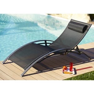 Lot de 2 bains de soleil cl76