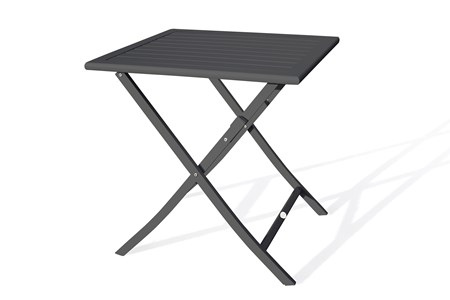 Table de jardin pliante en aluminium