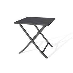Table de jardin pliante en aluminium