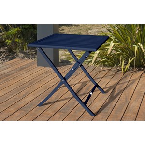 Ensemble repas de jardin 2 places en aluminium